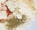 A picture of step 3 of Crispy meaty yam balls.
