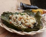 Foto langkah ke 8 dari resep Nasi Bakar Teri.
