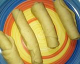 A picture of step 14 of Fish Rolls.