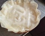 Une image de l'étape 3 de °Tarte en feuilles de brick aux courgettes°.