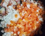 Foto del paso 2 de la receta: Champiñones guisados con tocino