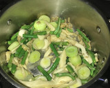 Foto del paso 1 de la receta: Sopa de arroz y bacalao
