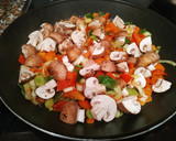 Foto del paso 3 de la receta: Fideos chinos con verduras
