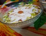 A picture of step 7 of Kheer (rice pudding).