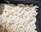 A picture of step 6 of Creamy Cheesy Bake pasta.
