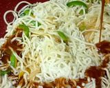 A picture of step 5 of Veg Chowmein.