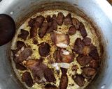 A picture of step 4 of Beef pilau.