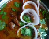 A picture of step 5 of Masala rajma.