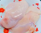 Hình bước làm 1 của món Hamburger Gà Rán