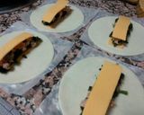 Foto del paso 7 de la receta Empanadillas de espinaca, queso, atún y ciruelas