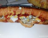 Foto del paso 5 de la receta: Croissant con Frankfurt picante y queso de Cabrales