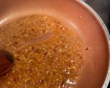 A picture of step 2 of Shrimp scampi.