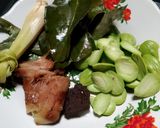 Foto langkah ke 2 dari resep Samba lado tanak / gulai pucuk ubi/ gulai daun singkong.