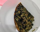 Foto del paso 7 de la receta: Tarta de espinaca a la sartén. Tapa de avena
