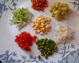 A picture of step 1 of Seasonal Salad.