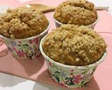 Foto langkah ke 8 dari resep Banana Muffin with Peanut Butter (eggless).