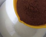 A picture of step 4 of Chocolate Biscuits Pudding.
