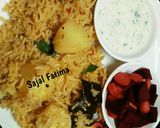 A picture of step 6 of Potato Tahari (Aalo pulao).