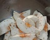Foto langkah ke 2 dari resep Sukun Goreng Bumbu Oregano Saus Keju.