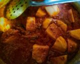 A picture of step 5 of Fish Tikka biryani.