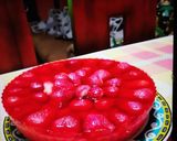 Foto del paso 7 de la receta: Torta de yogurt de frutilla