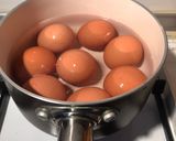 Gambar langkah 1 resipi Tea Eggs.