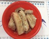 Hình bước làm 2 của món Thịt ba rọi chiên không khí