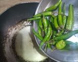 A picture of step 4 of Dahi wali masale daar mirch 😋.