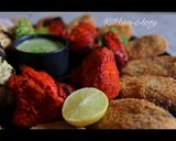 A picture of step 2 of Soya Kebab and Chicken Red Tikka and White Tikka Platter.