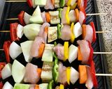 Foto del paso 2 de la receta: Brochetas 🍢 de pollo 🐤 a mi manera
