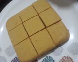 A picture of step 2 of Instant Dhokla.