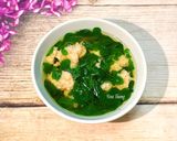 Hình bước làm 3 của món Canh Rau Chùm Ngây Nấu Tôm