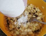 Foto del paso 5 de la receta: Tarta de manzana, nueces y pasas