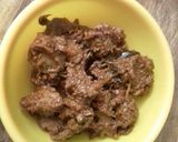 A picture of step 8 of Chicken Gizzard fry.