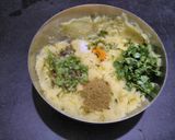 A picture of step 1 of Batata vada.