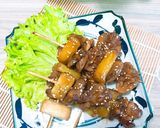 Hình bước làm 3 của món Tim & mề gà xiên que