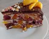 Une image de l'étape 1 de Gâteau arlequin un super défi.