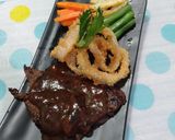 Foto langkah ke 6 dari resep Steak beef with union ring ala rumahan termudah dan enak bgt 👍.
