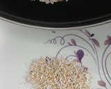 A picture of step 8 of Amaranth or Rajgira Halwa.