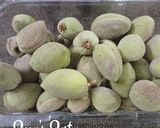 A picture of step 1 of Green Almonds and Mango Salad.