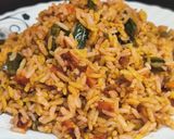 A picture of step 6 of Veg Fried rice.