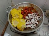 Cumi Saos Padang Mix Saos Tiram