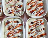 Gambar langkah 4 resipi Roti Sosej Lunch Box.