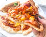 Hình bước làm 10 của món Pizza homemade siêu dễ