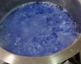 A picture of step 2 of Butterfly Pea Flower Healthy Lemon Rice.