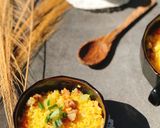 Hình bước làm 4 của món Cơm chiên