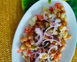 A picture of step 7 of Alo chana chat.
