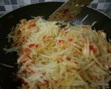 Foto langkah ke 6 dari resep Tumis pedas pepaya muda.