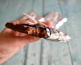 A picture of step 1 of Caramel Chocolate Bars.