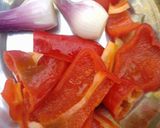 A picture of step 1 of Offals pepper soup.
